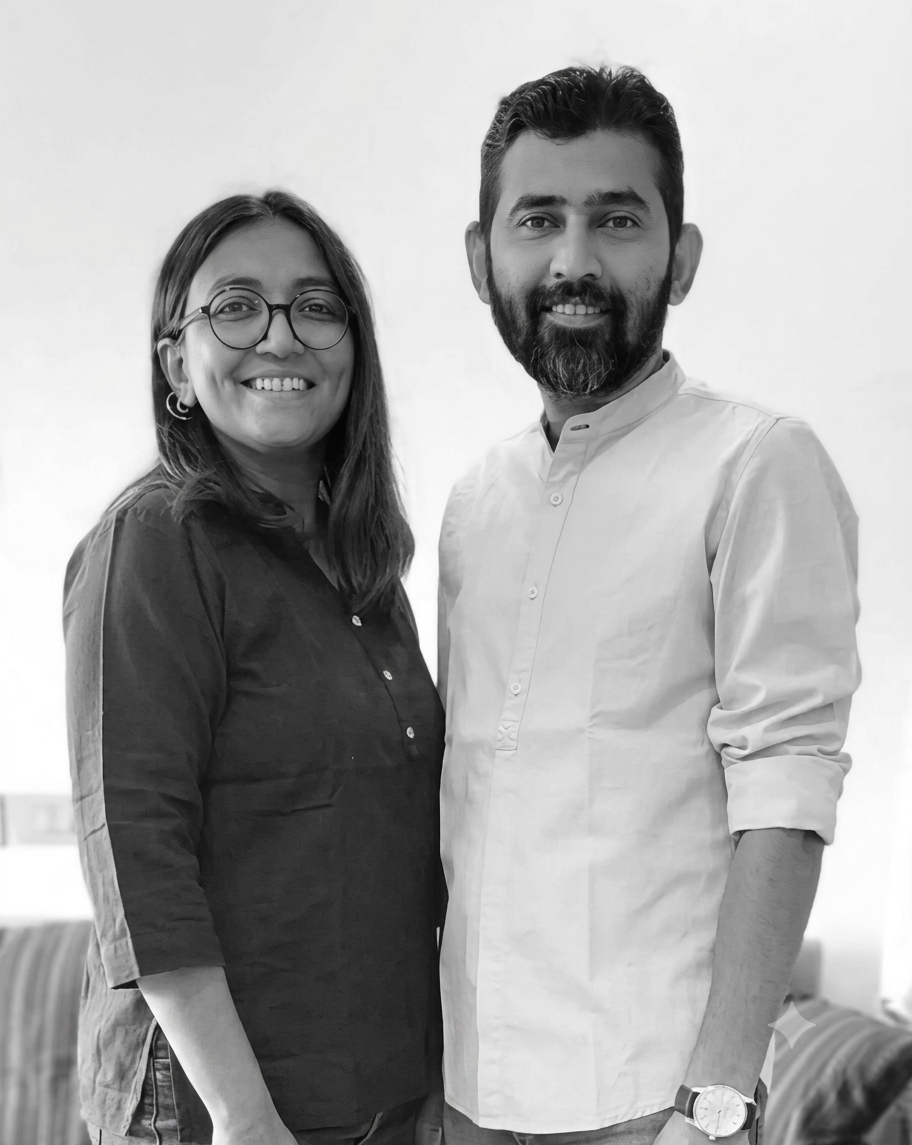 Reena Jasani & Kushan Jasani in Studio